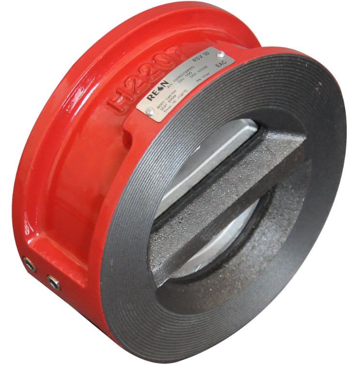 Клапан обратный двухстворчатый межфланцевый REON RSV30RED DN450 (450RSV30RED) Клапаны / вентили #2